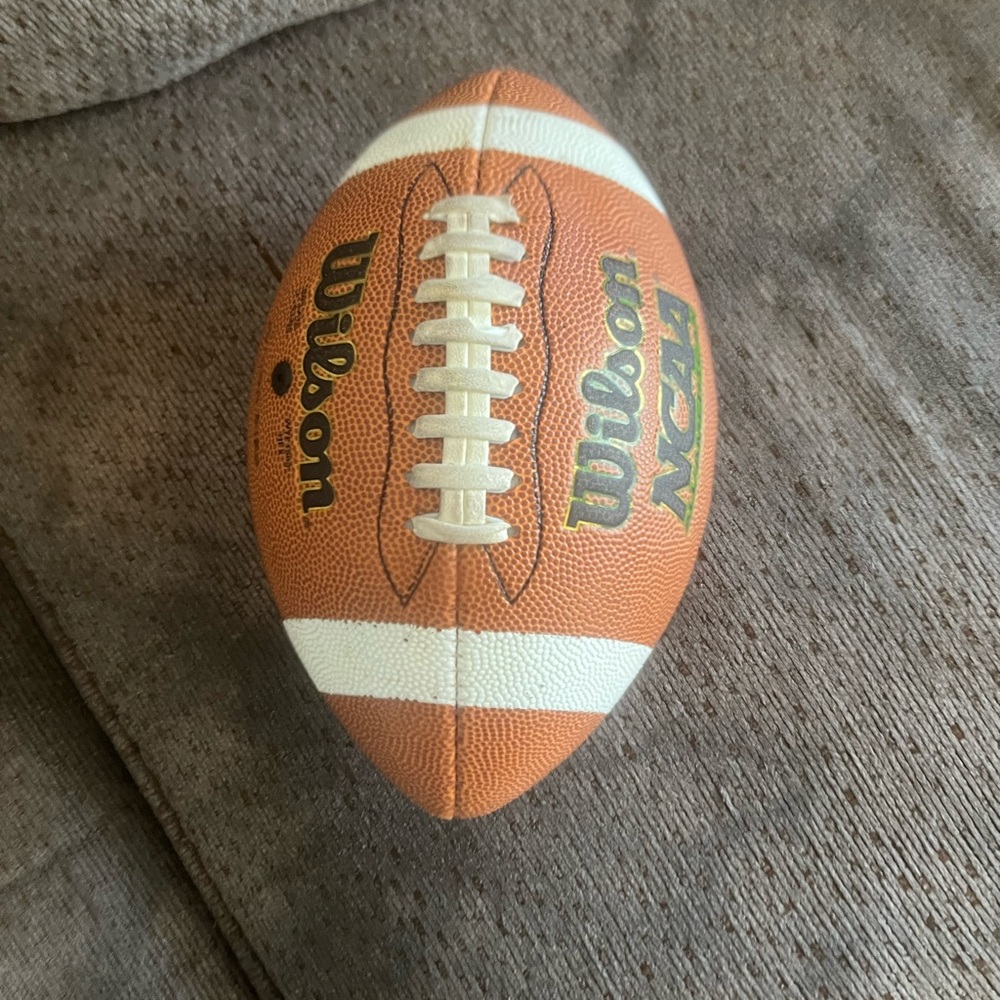 Wilson Brown Football with White Accents